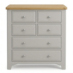 Leah Tall Chest Grey/Oak